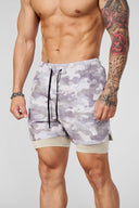1047 - Camo Compression Shorts OG Desert Camo