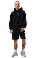 1049 - Comfy Collection - Shorts Black - Unmatched Supply-YOUNG LA
