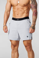 1054 - AeroVent Compression Shorts Light Grey