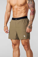 1054 - AeroVent Compression Shorts Olive