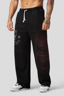 2083 - Wrangler Sweats - Black Wash - Unmatched Supply-YOUNG LA