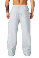 2093 - PATCHWORK SWEATS - GREY - Unmatched Kicks - YOUNG LA