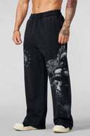 2097 - YLA x Axel - Spartan Sweats Black/Grey - Unmatched Supply-YOUNG LA