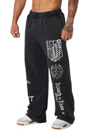 2128 - AOT© x YLA Baggy Joggers Regiment Freedom - Unmatched Kicks - YOUNG LA