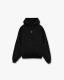 247 Oversized Hoodie - Jet Black - Unmatched Kicks - REPRESENT