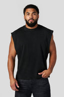 3019 - Elevated Cut-Offs Black - Unmatched Kicks-YOUNG LA