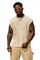 3095 - SACRED SIGIL CUT-OFFS Off-White - Unmatched Supply-YOUNG LA