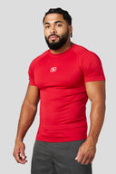4046 - Form Compression Tees - Red - Unmatched Supply-YOUNG LA
