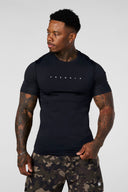 4083 - AirFlex Compression Tees Black