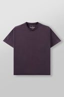 4097 - Cropped Tailored Tees Purple Wash - Unmatched Supply-YOUNG LA