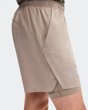 Train 2-in-1 Shorts Clay