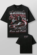 4103 - Cars & Curls - Tees Last Ride - Unmatched Supply-YOUNG LA