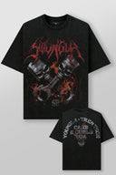 4103 - Cars & Curls - Tees Skull Pistons