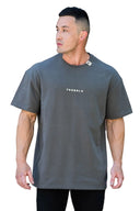 413 Oversized Bloc Shirts Charcoal Grey - Unmatched Supply-YOUNG LA