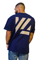 413 Oversized Bloc Shirts Navy - Unmatched Supply-YOUNG LA