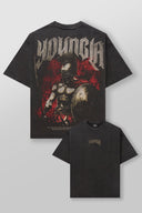 4135 - YLA x Axel - Spartan Tees Black/Red