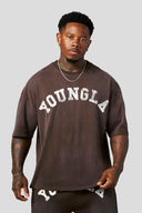 4239 - Arc Collection - Tees - Brown Wash - Unmatched Supply-YOUNG LA