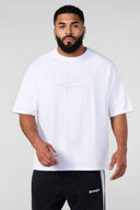 4269 - Clean Cut Raglan Tees White