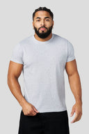 4309 - Muscle Tees Heather Grey - Unmatched Supply-