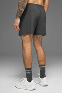 5" Traction Running Short Anthracite - Unmatched Kicks-ALO