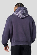 5033 - Vengeance Pullover Hoodies Purple Wash - Unmatched Supply-