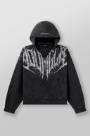 5082 - Anarchy Hoodies Black Wash - Unmatched Supply-YOUNG LA