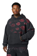 5083 - NARUTO STUD ARTWORK HOODIES Akatsuki - Unmatched Kicks-YOUNG LA