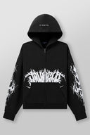 5128 - Venom Hoodies Black Wash