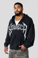 5224 - Hardstyle Zip-Ups Black Wash