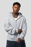 5241 - The Immortal Club Zip-Ups - Heather Grey - Unmatched Supply-YOUNG LA