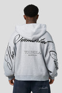5241 - The Immortal Club Zip-Ups - Heather Grey - Unmatched Supply-YOUNG LA