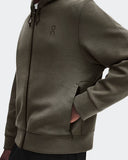 Focus Tech Zip Hoodie Bark