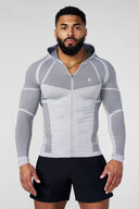 8061 - Apex Compression Zip-Ups Grey