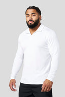 8124 - Essential Quarter Zip White - Unmatched Supply-