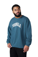826 - Uni Crewneck Teal Wash