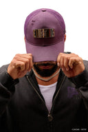 9049 - NARUTO FOREHEAD PROTECTOR HATS PURPLE - Unmatched Kicks-YOUNG LA