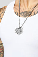 9103 - The Twinsignia Pendant - Silver - Unmatched Supply-YOUNG LA