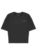 464 Skyline Super Sized Tees Black Wash