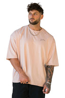 464 Skyline Super Sized Tees Sepia Rose Wash