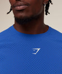 Ultra Light Performance T-Shirt slim fit Race Blue