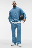 Accolade 1/4 Zip Pullover Athletic California Blue - Unmatched Supply-ALO