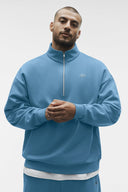Accolade 1/4 Zip Pullover Athletic California Blue - Unmatched Supply-ALO