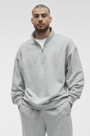 Accolade 1/4 Zip Pullover Athletic Heather Grey - Unmatched Supply-ALO