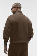Accolade 1/4 Zip Pullover Espresso - Unmatched Supply-ALO