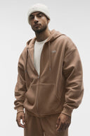 Accolade Full Zip Hoodie Java Brown - Unmatched Supply-ALO