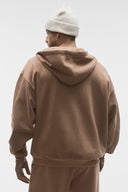 Accolade Full Zip Hoodie Java Brown - Unmatched Supply-ALO