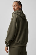 Accolade Full Zip Hoodie - Olive Tree - Unmatched Kicks - ALO
