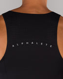 AeroFlex Vault Tank - Black - Unmatched Kicks - Alphalete