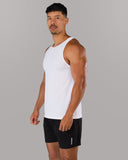 AeroFlex Vault Tank - White - Unmatched Kicks - Alphalete