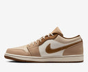 Air Jordan 1 Low Light British Tan Sail - Unmatched Kicks - Sneakers